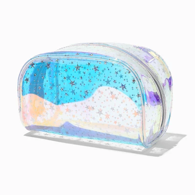 Holographic Star Transparent Makeup Bag