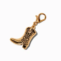 T H E M E x Claire's Gold-tone Cowboy Boot Charm