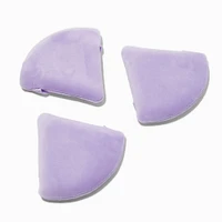 Purple Makeup Powder Puff Set - 3 Pack
