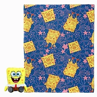 SpongeBob SquarePants™ Hugger Pillow & Silk Touch Blanket Set (ds)