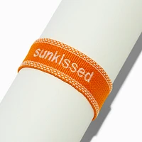 Woven Orange ''Sunkissed'' Bolo Bracelet