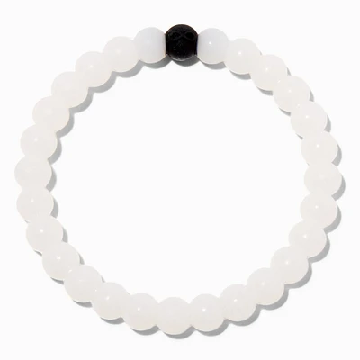 White Fortune Stretch Bracelet