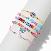 Mixed Pastel Bracelet Set - 5 Pack