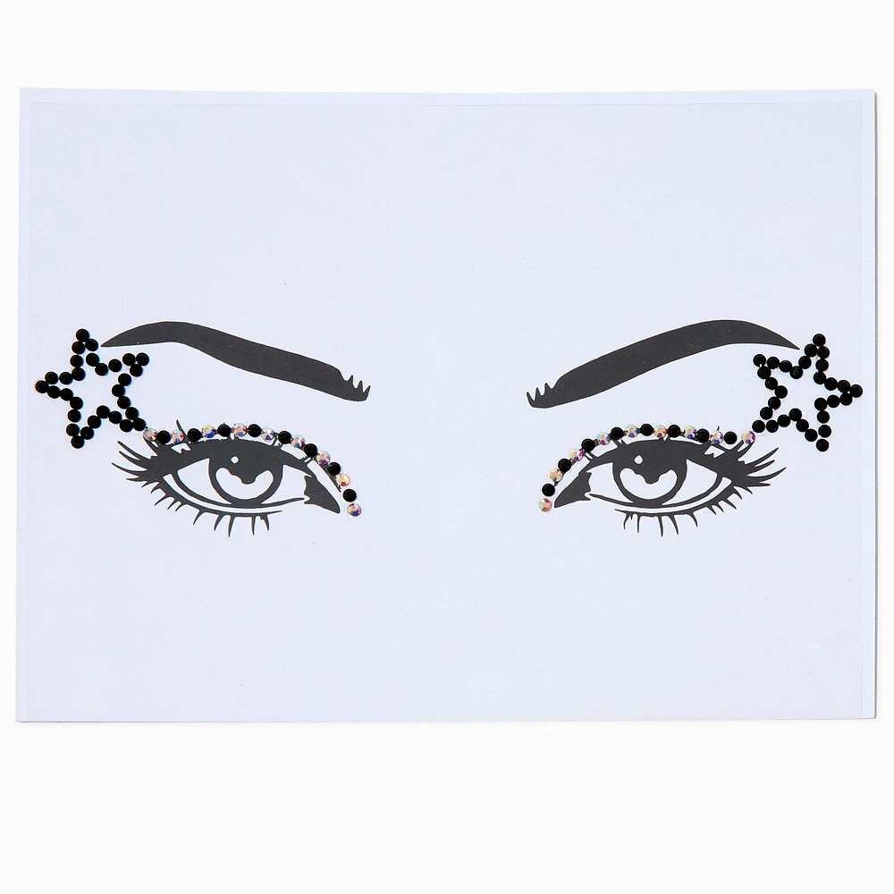 Black Star Wing Gem Liner