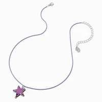 Purple Star Pendant Necklace