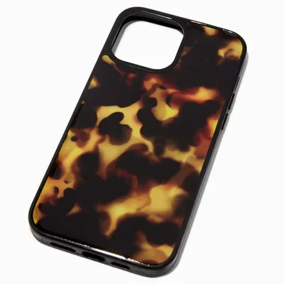 Tortoiseshell Protective Phone Case - Fits iPhone® 13 Pro Max