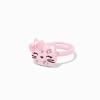 Claire's Club Pink Cat Rings - 5 Pack