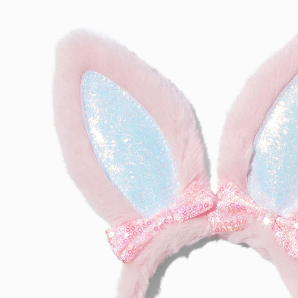 Pink Easter Bunny Furry Dress Up Set - 3 Pack