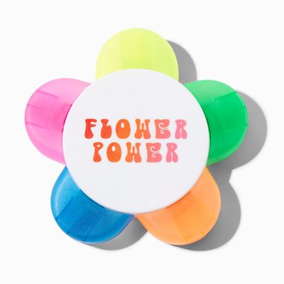 Flower Power Highlighters - 5 Pack