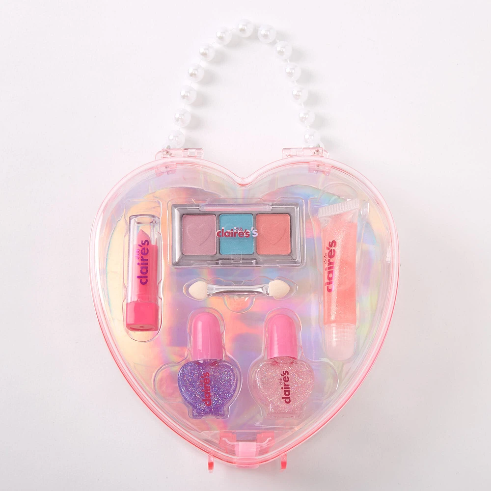 Claire's Club Heart Purse Makeup Set