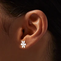 Snowflake Stud Earrings