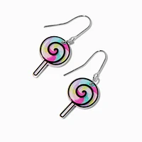 Swirl Lollipop Drop Earrings