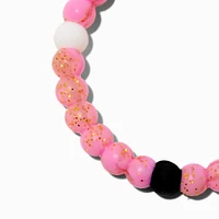 Pink Bubble Fortune Stretch Bracelet