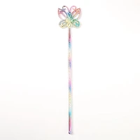 Claire's Club Rainbow Butterfly Wand