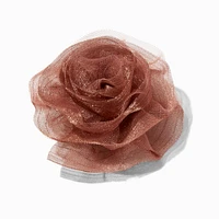 Rosette Flower Hair Clip