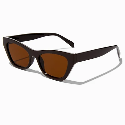 Brown Cat Eye Sunglasses