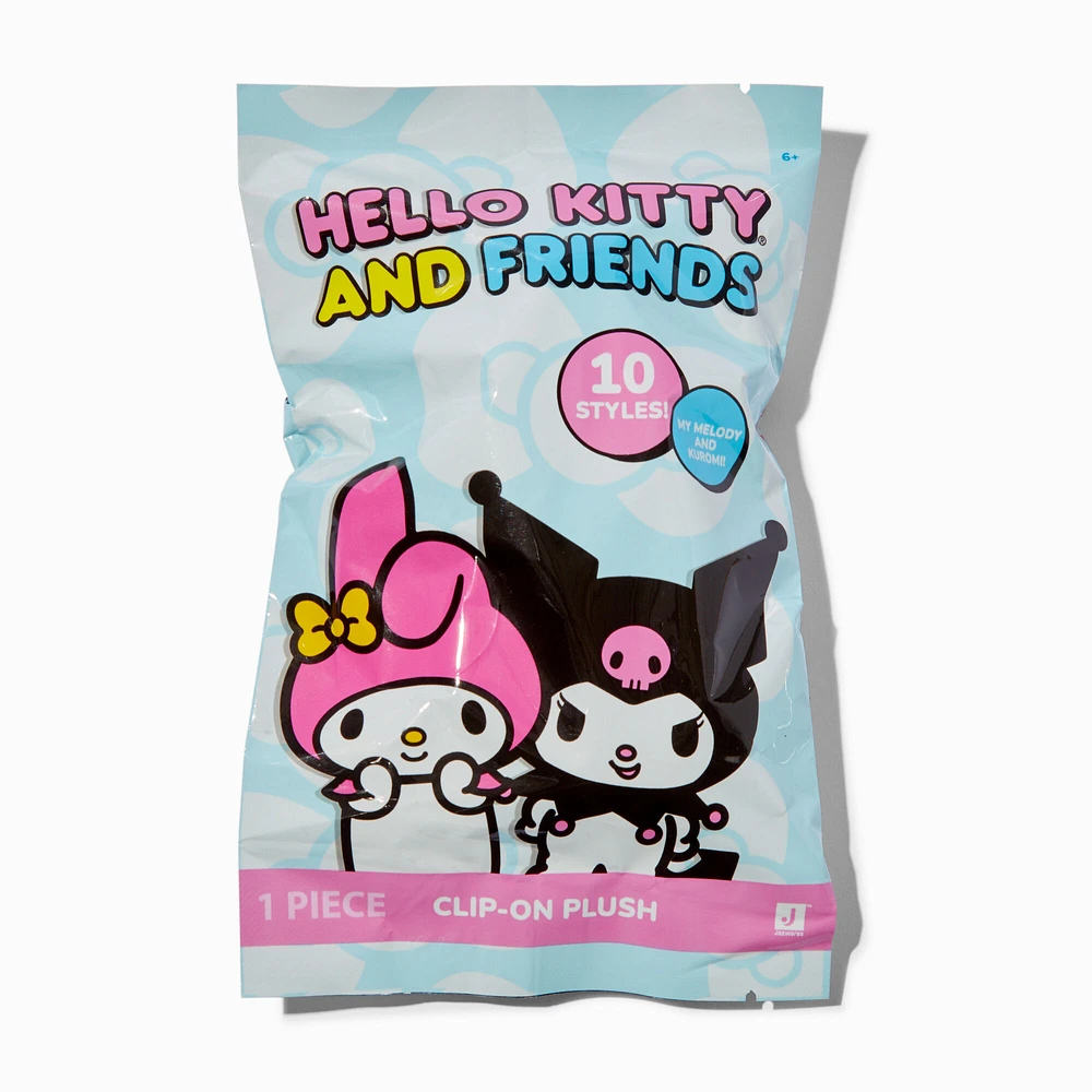 Hello Kitty® And Friends My Melody® & Kuromi® Plush Bag Clip Blind Bag - Styles Vary