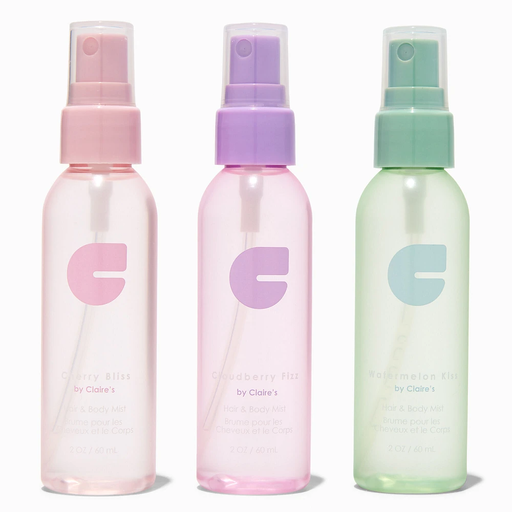 C by Claire's Hair & Body Mist Mini Trio - 3 Pack