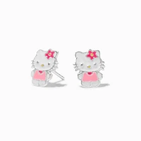 Sterling Silver Hello Kitty® and Friends Enamel Stud Earrings