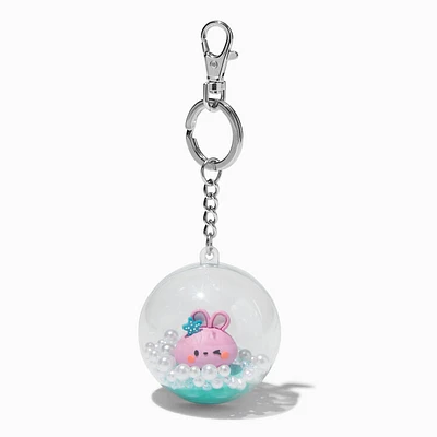 Shaker Bunny Keychain