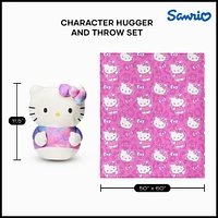 Hello Kitty® Cute ''Hello Hugs'' Hugger Pillow & Silk Touch Blanket Set (ds)