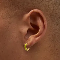 Neon 15MM Hoop Earrings - 3 Pack