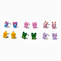 Critter Stud Earrings - 6 Pack