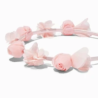 Blush Pink Floral Embellished Headband