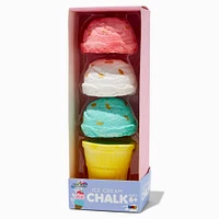 Chalkfiti™ Ice Cream Cone Chalk Set - 4 Pack