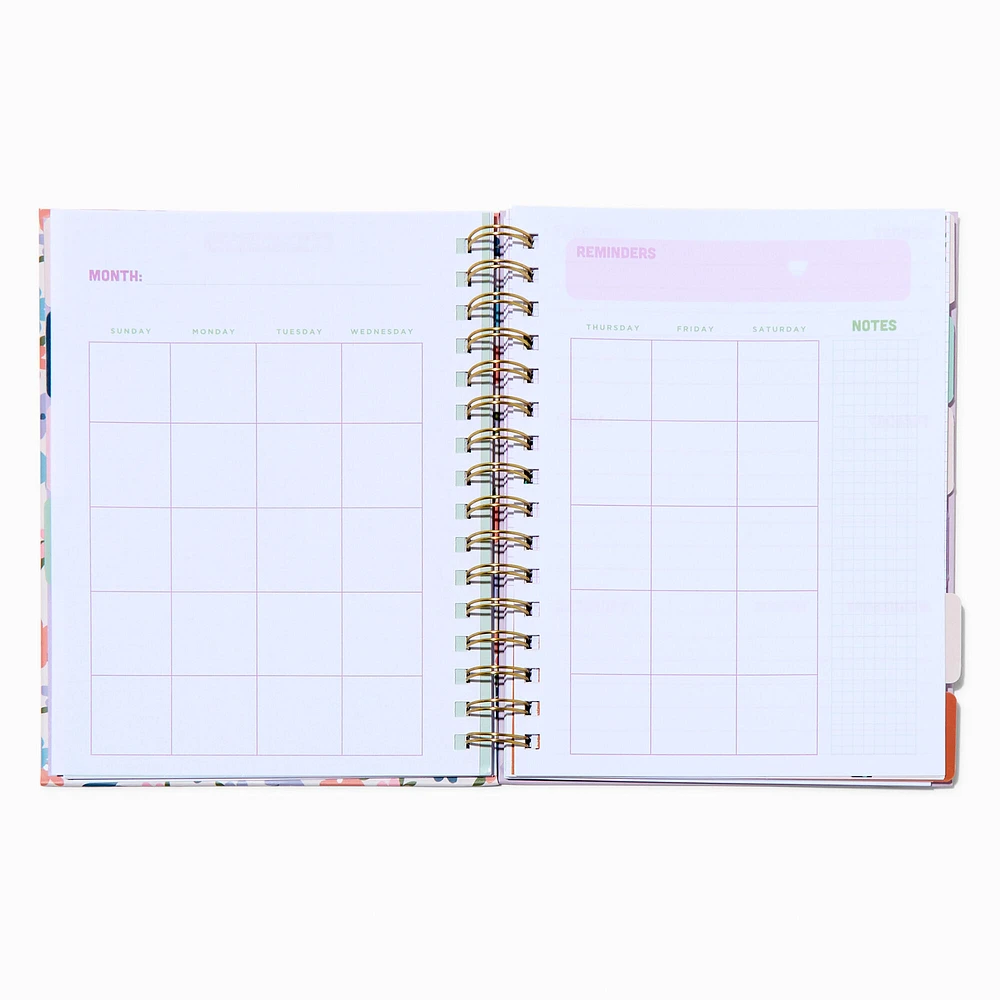 "Good Days Ahead" Floral Weekly Planner