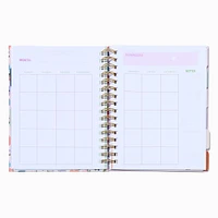 "Good Days Ahead" Floral Weekly Planner
