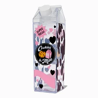 Milk & Cookies Milk Carton Water Bottle