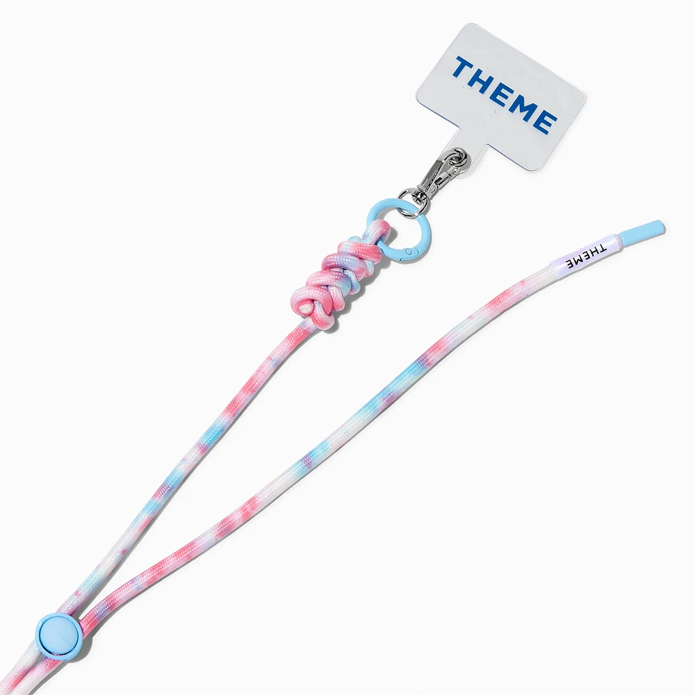 T H E M E x Claire's Tie Dye Rope Lanyard