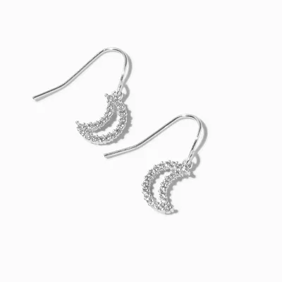 Giani Bernini Cubic Zirconia Double Pierced Chain Drop Earrings in