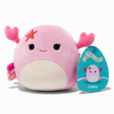 Squishmallows™ Online Exclusive 5'' Cailey Pink Crab Plush Toy