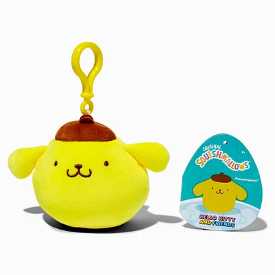 Squishmallows™ x Hello Kitty® And Friends 3.5'' Pompompurin™ Plush Bag Clip
