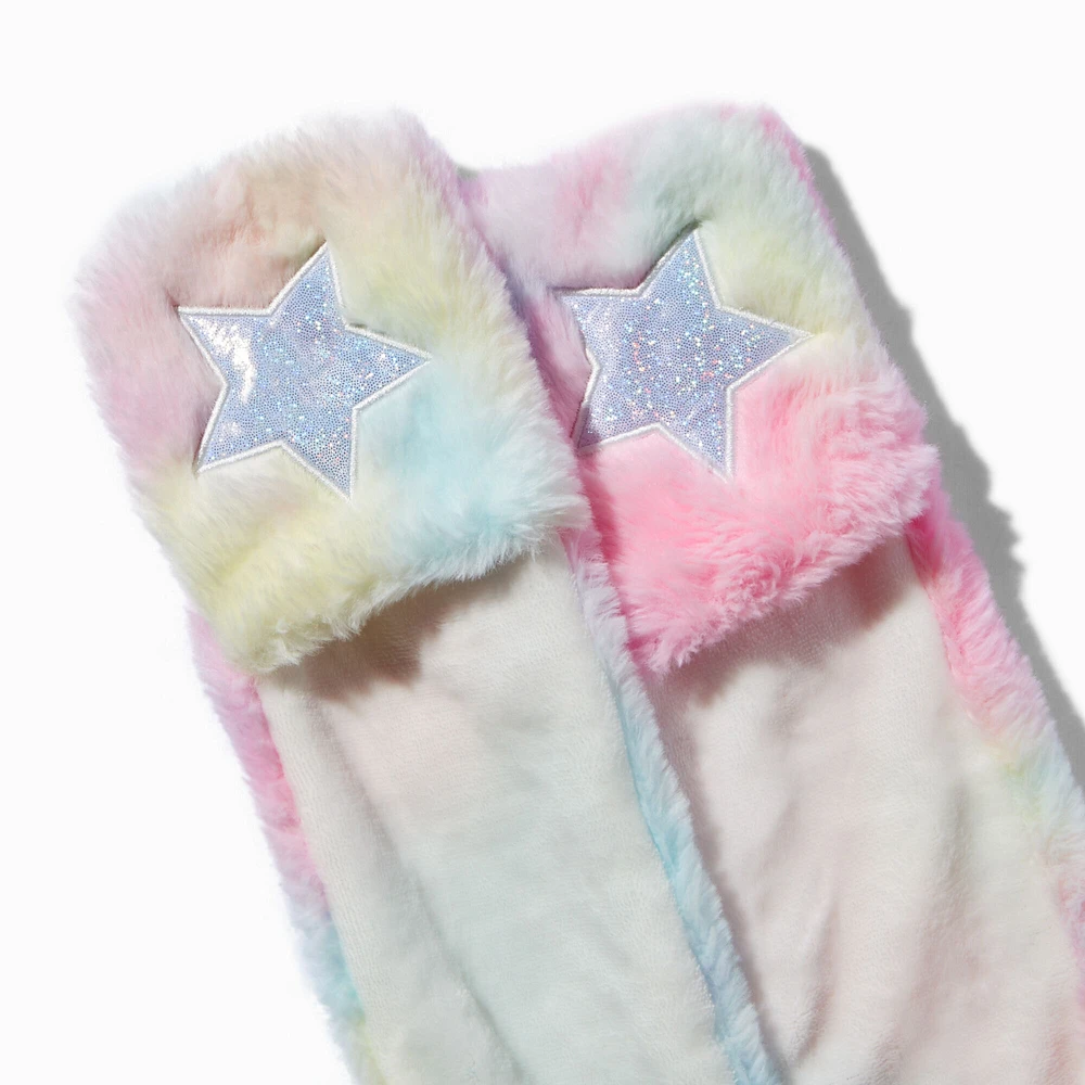 Claire's Club Fuzzy Unicorn Headscarf