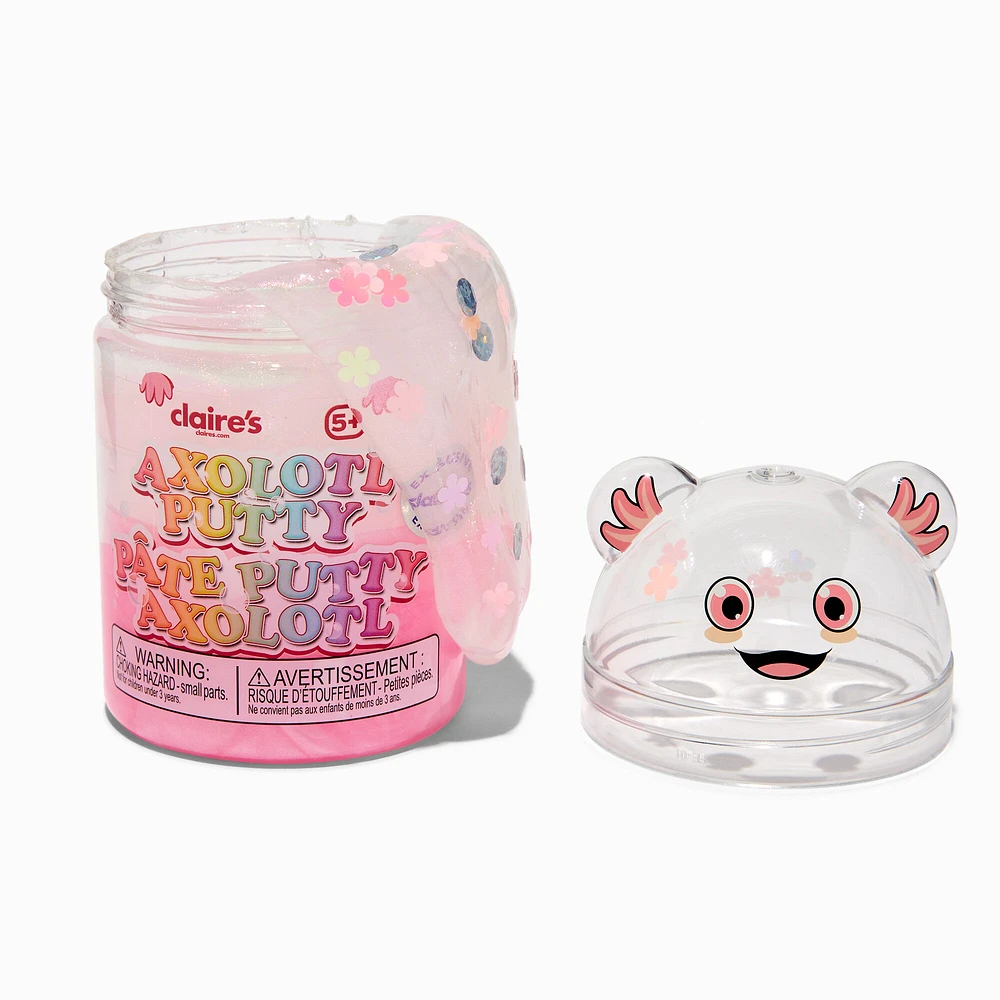 Claire's Exclusive Axolotl Putty Pot