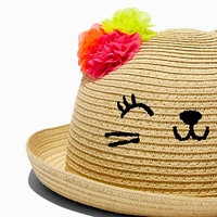 Claire's Club Cat Bowler Hat
