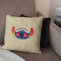 Disney Stitch So Carefree Printed Throw Pillow (ds)