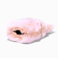 Furry Pink Bunny Earbud Case Cover - Compatible With Apple AirPods®
