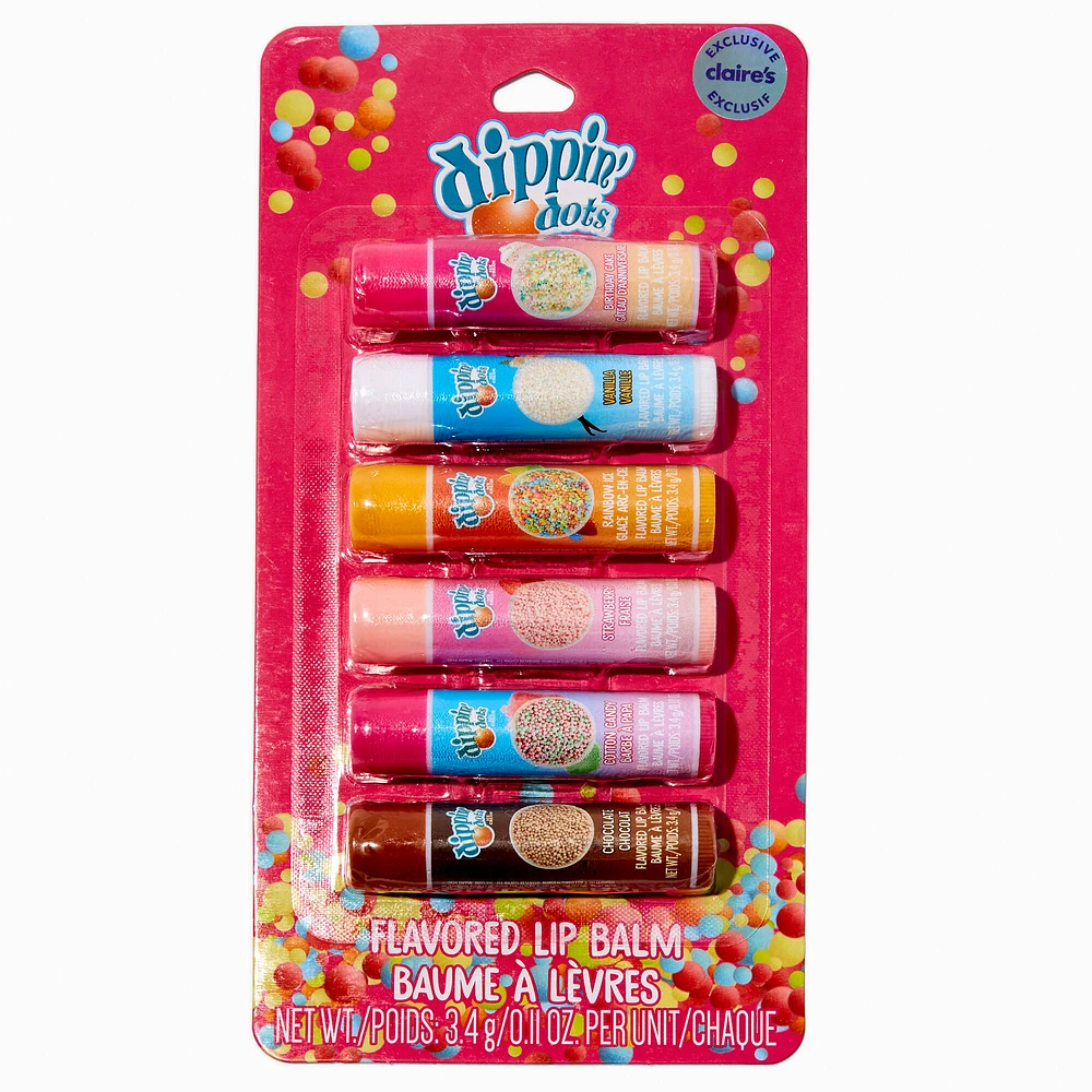 Dippin' Dots® Claire's Exclusive Flavored Lip Balm Set - 6 Pack