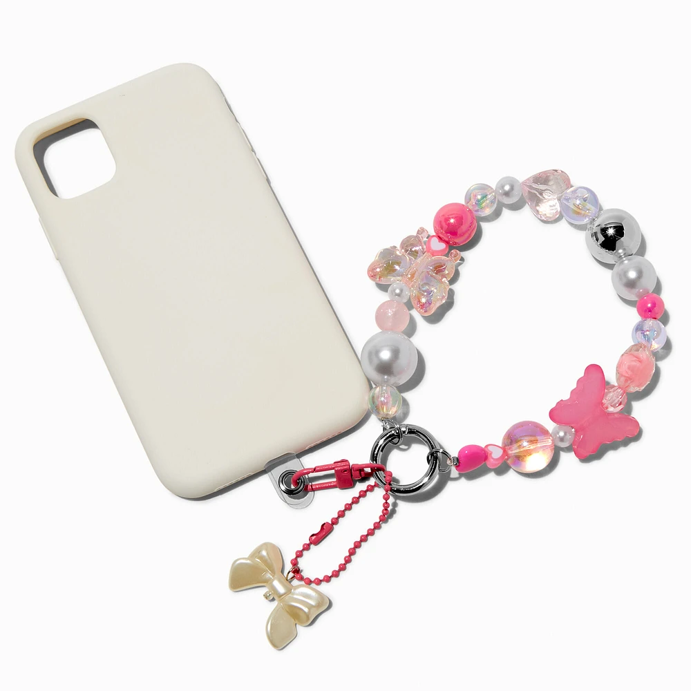 Beaded Phone Wristlet Strap