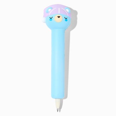 Sleepy Bear Squish Pen