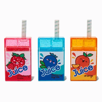 Juice Box Lip Gloss Set - 3 Pack