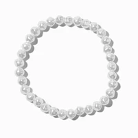 Faux Freshwater Pearl Stretch Bracelet