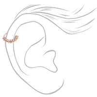 Mixed Metal 18G Crystal Cartilage Hoop Earrings - 3 Pack