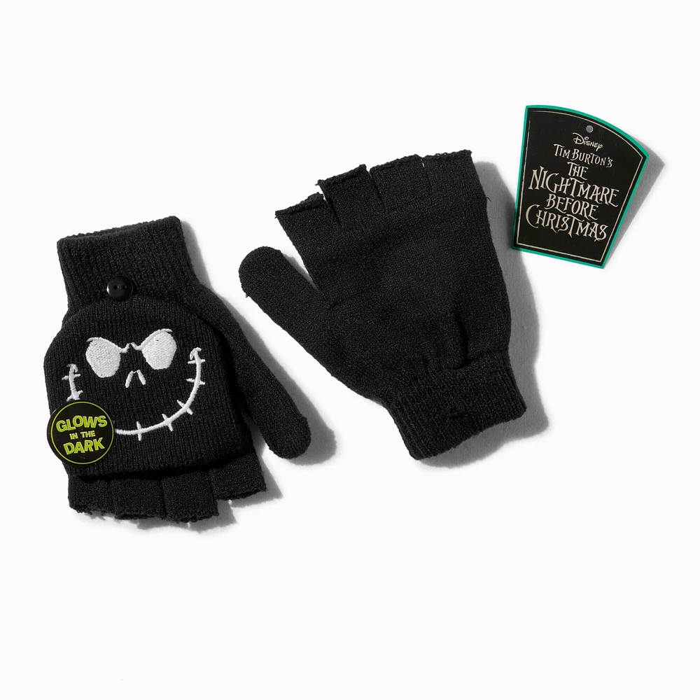 The Nightmare Before Christmas™ Glow in the Dark Convertible Gloves