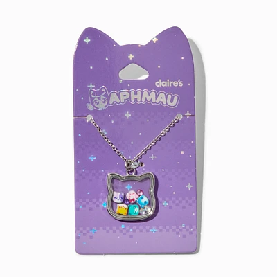 Aphmau™ And Friends Claire's Exclusive Silver-tone Cat Head Shaker Pendant Necklace