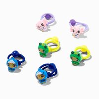 Claire's Club Critter Hair Ties - 6 Pack